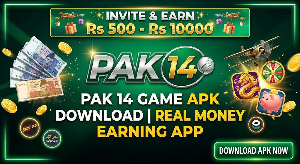 PAK 14 Game APK-Download For (Earning Real Money)