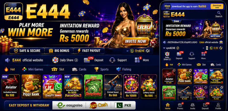 E444 Game APK Latest Version For Earning Real Money